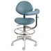 Plasdent CLASSICAL PLUS ASSISTANT STOOL, BACK REST